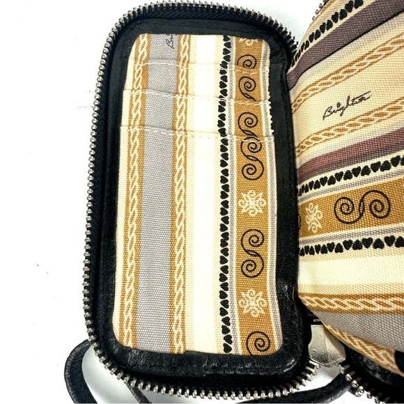 Brighton Crossbody Wallet Leather Vintage Purse Night Out Mini Bag - Picture 6 of 10